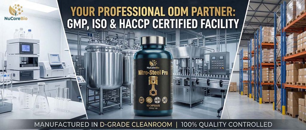 Nitro-Steel Pro: EU-Compliant Male Vitality Supplement | Premium OEM/ODM Solutions with GMP & ISO Certified Manufacturing