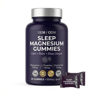 OEM Magnesium Glycinate Sleep Gummies | Bulk Private Label Active Peptide Supplement | Custom Formula Anti-Aging Relax Vitamin - Image 2