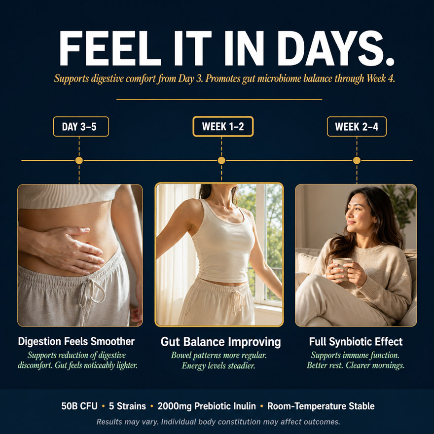 OEM/ODM Synbiotic Probiotic Supplement 50B CFU | Custom Peptide Formula Private Label | 6-in-1 Gut Health Bioactive Peptides Mfg - Image 4