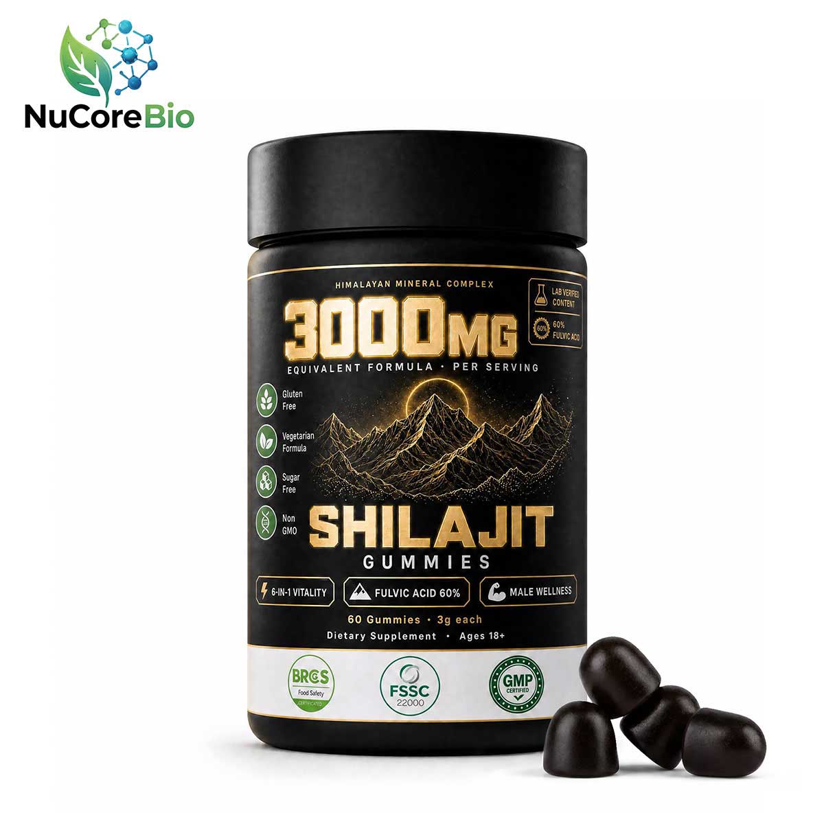 Shilajit Gummies Manufacturer for Supplement Brands