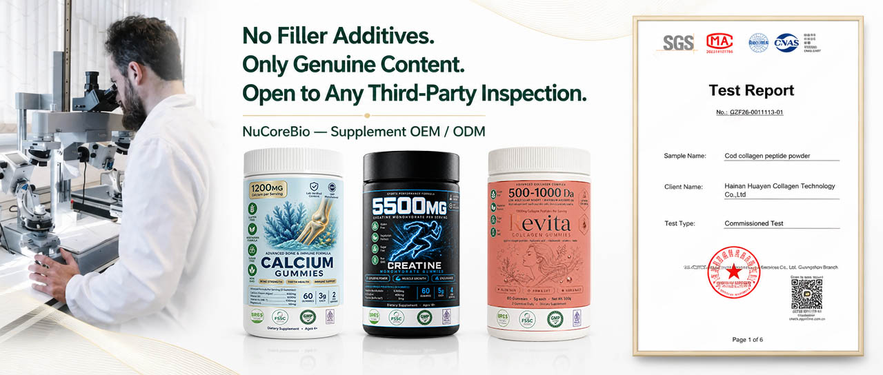 No Filler Additives.Only Genuine Content.Open to Any Third-Party Inspection.