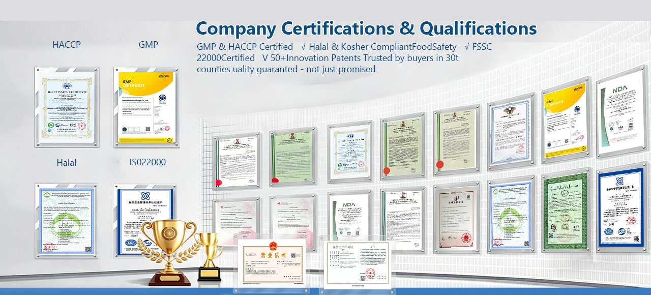  our certifications