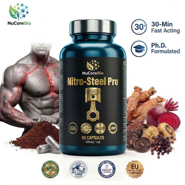 Nitro-Steel Pro: EU-Compliant Male Vitality Supplement