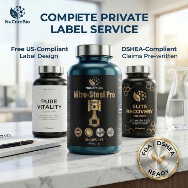Nitro-Steel  Pro  |  Private Label Male Enhancement Supplement  | with OEM/ODM Support & Certified Strict Production Standards for US Industry