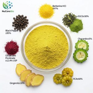 OEM/ODM Berberine & EGCG Metabolic Blend Powder | Natural GLP-1 Support for Weight Management | High-Purity Active Peptide Formula | Thermogenic Fat Burner Bulk Supply | Custom Label Supplement Manufacturer | 1kg MOQ, 78%+ Gross Margin Opportunity - Image 2