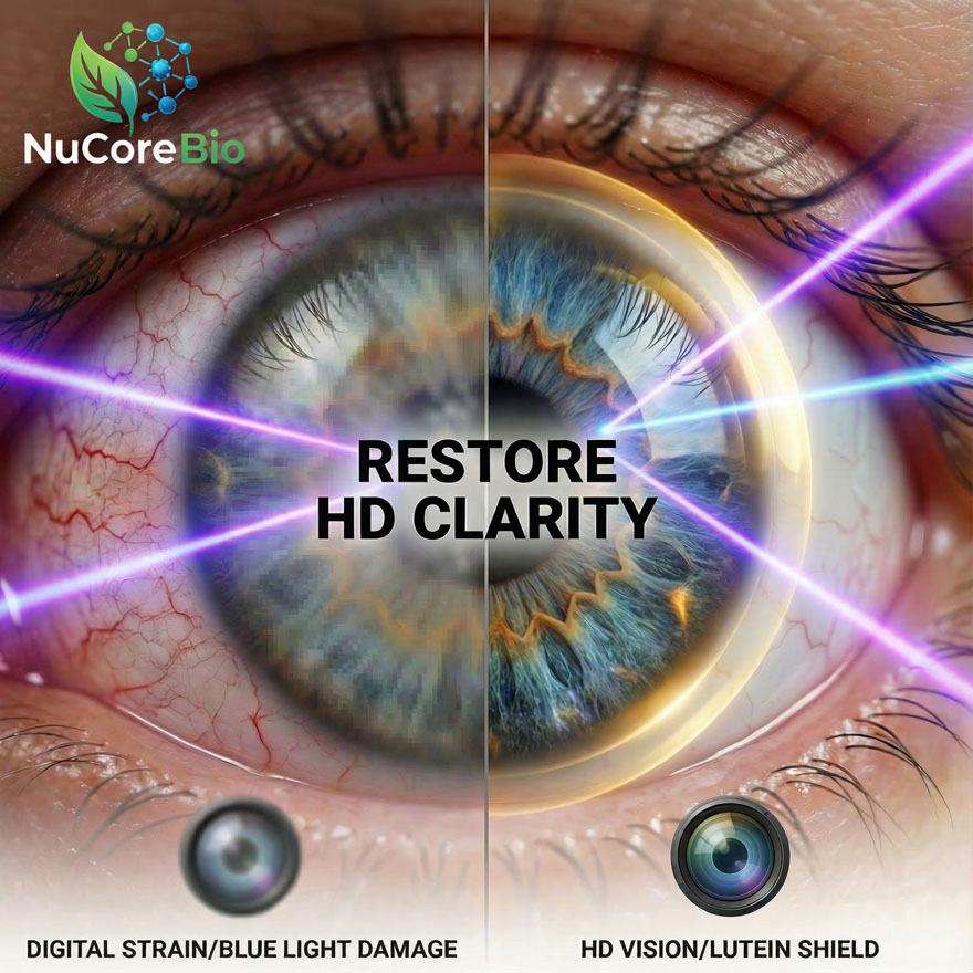 Eye Vision Shield Pro OEM: Walnut Peptide 300-500Da with Lutein & Zeaxanthin - Private Label High-Potency Blue Light Filter Formula - Image 2