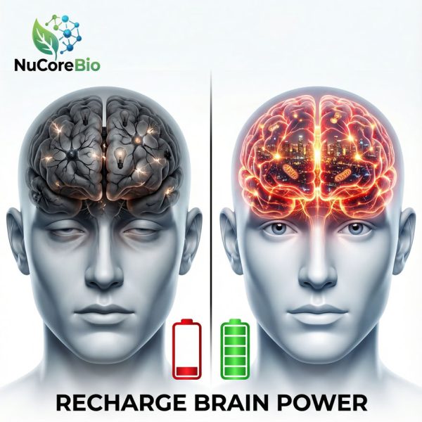 High-Potency Mito-Min Brain Nootropic Capsules | OEM/ODM PQQ, PS & Walnut Peptide Complex | Premium Mitochondrial Support Supplement