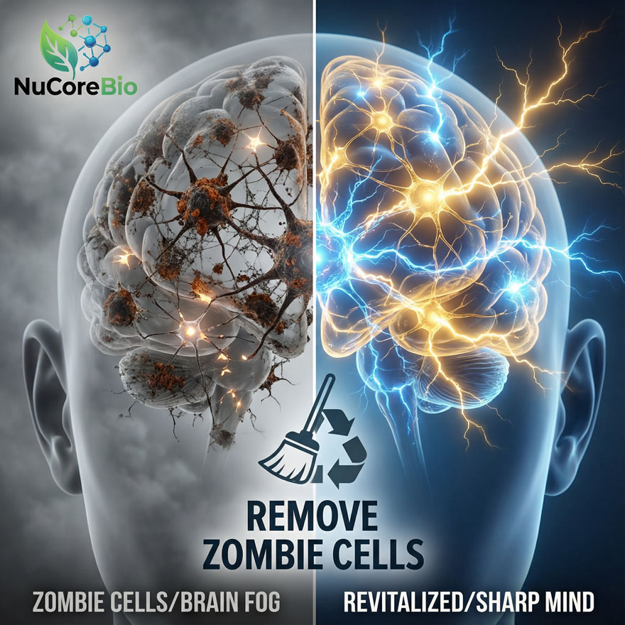 Neuro-Senolytic Walnut Peptide Supplement OEM/ODM: High-Purity Fisetin & Quercetin Nootropic | Anti-Zombie Cells, Brain Fog Relief, Cognitive Longevity | Private Label Nutra Manufacturing, Low MOQ, Lab-Tested Formula - Image 2