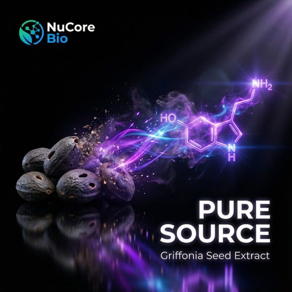 Bulk 5-HTP Powder & Griffonia Seed Extract Capsules | 99% Purity HPLC Verified | Private Label OEM/ODM Service | US Stock Fast Delivery