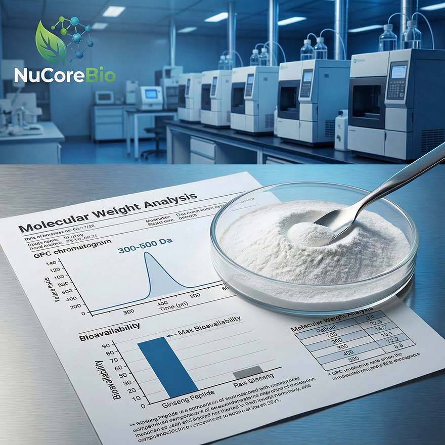 Bulk Soybean Peptide Powder | Small Molecule 300-500 Da Non-GMO Soy Protein Hydrolysate | Private Label Supplement OEM/ODM Supply | Soybean  Protein Peptide - Image 2