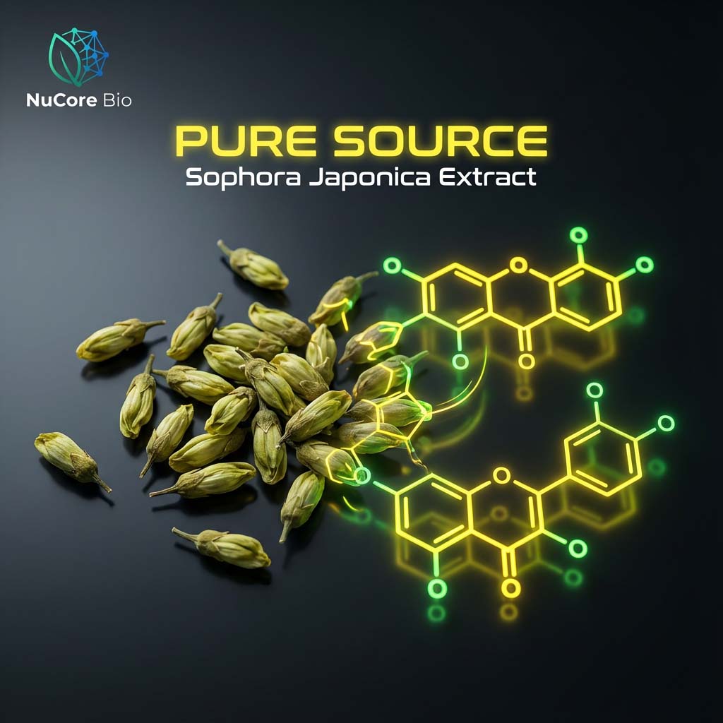Quercetin Powder Bulk 95% Purity HPLC Tested | Sophora Japonica Extract Supplement | OEM ODM Private Label Service | Immune Support & Antioxidant | US Stock Fast Delivery 2-5 Days - Image 2