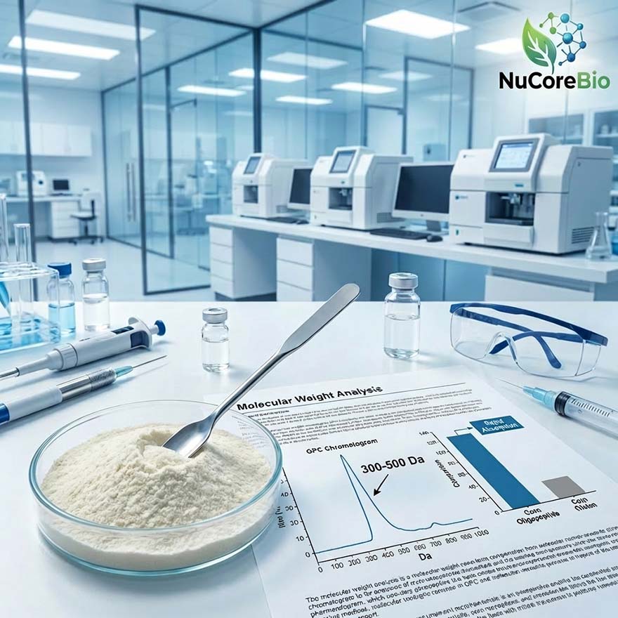 Bulk Corn Oligopeptide Powder | 300-500 Da Small Molecule Corn Peptides for Liver Health | Non-GMO Plant Protein OEM ODM Supply - Image 2