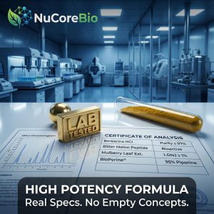 OEM/ODM Gluco-Mimetix: Bitter Melon Peptide & 1-DNJ Capsules | Metabolism Booster Manufacturer | Custom Weight Management Formula - Image 3