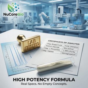 Premium Magnesium 7 Pro Complex Capsules with Bioactive Walnut Peptide | Custom OEM/ODM Magnesium L-Threonate & Bisglycinate Blend - Image 3