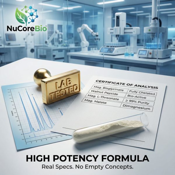 Premium Magnesium 7 Pro Complex Capsules with Bioactive Walnut Peptide | Custom OEM/ODM Magnesium L-Threonate & Bisglycinate Blend