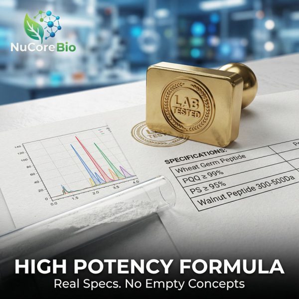 High-Potency Mito-Min Brain Nootropic Capsules | OEM/ODM PQQ, PS & Walnut Peptide Complex | Premium Mitochondrial Support Supplement