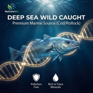 Premium Marine Fish Oligopeptide Powder | 800 Da Micro-Molecular Deep Sea Wild Caught Cod Collagen | greater than 95% High Absorption Bioavailable Peptide | Bulk Global OEM/ODM Supply - GMP ISO HACCP Certified - Image 3