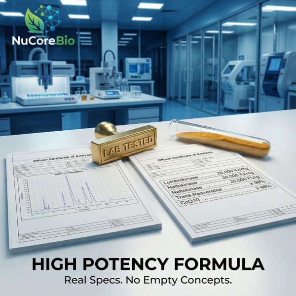 Bulk Longevity Flow Nattokinase Capsules | Lumbrokinase & CoQ10 Heart Health Supplement OEM/ODM | Private Label Cardiovascular Support Formula | GMP Certified Blood Circulation Bioactive Peptides