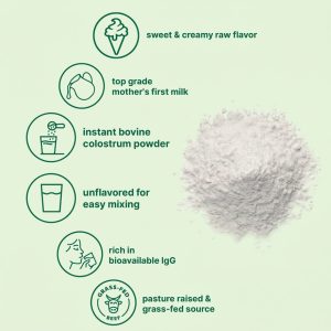 Bulk Instant Bovine Colostrum Powder for OEM/ODM | High Bioavailable IgG Bioactive Peptides Supplement | Grass-Fed & Pasture-Raised Raw Materials | Clean Label Filler-Free Formula | Custom Formulation & Private Labeling for Small MOQs - Image 3