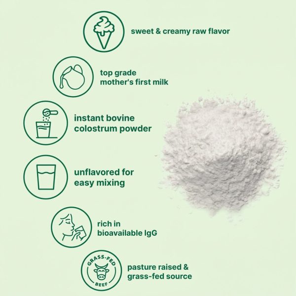 Bulk Instant Bovine Colostrum Powder for OEM/ODM | High Bioavailable IgG Bioactive Peptides Supplement | Grass-Fed & Pasture-Raised Raw Materials | Clean Label Filler-Free Formula | Custom Formulation & Private Labeling for Small MOQs