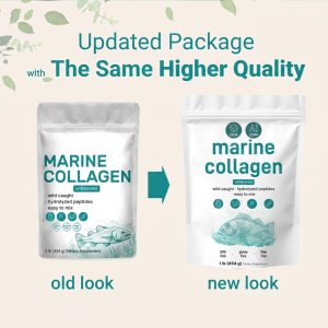 Pure Marine Collagen Peptides Powder Bulk | Wild Caught Hydrolyzed Fish Collagen for OEM/ODM | High Absorption Skin & Joint Health Supplement | Private Label Unflavored Protein Powder 1lb | Non-GMO Filler-Free Wellness Manufacturer Wholesale - Image 3