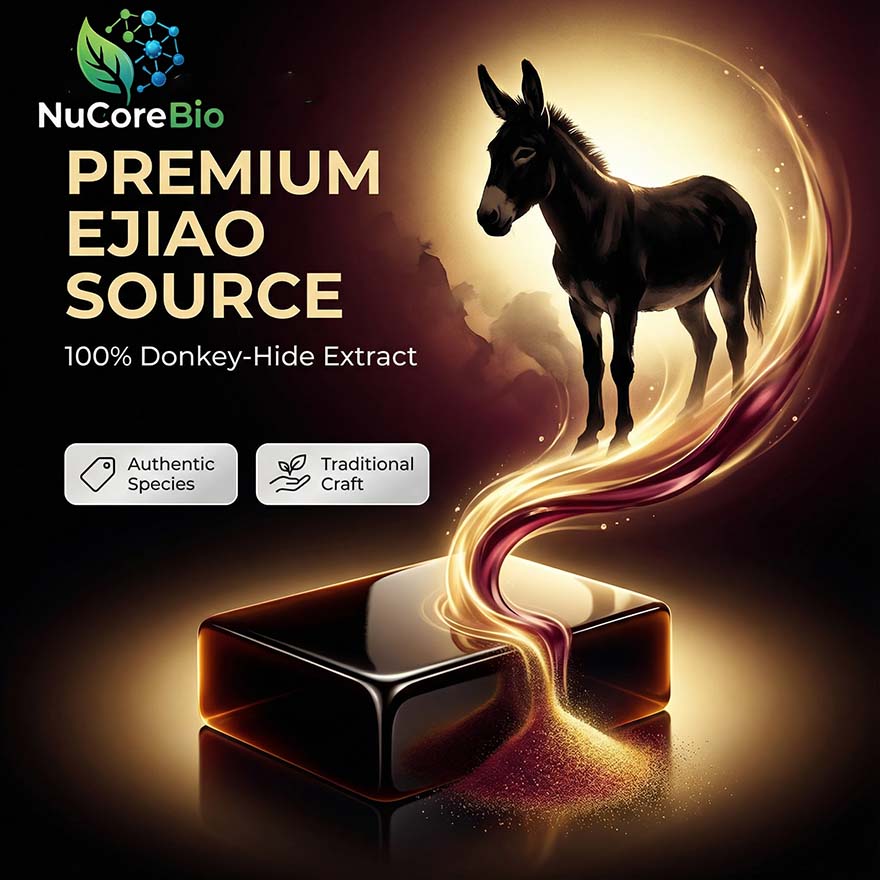 Pure Donkey-Hide Gelatin Peptide Powder, 300-500Da Bioactive Collagen for Hematopoiesis & Skin Radiance, Pharmaceutical Grade Colla Corii Asini, Global Bulk Supply, OEM/ODM Private Label Expert | Ejiao Peptide - Image 3