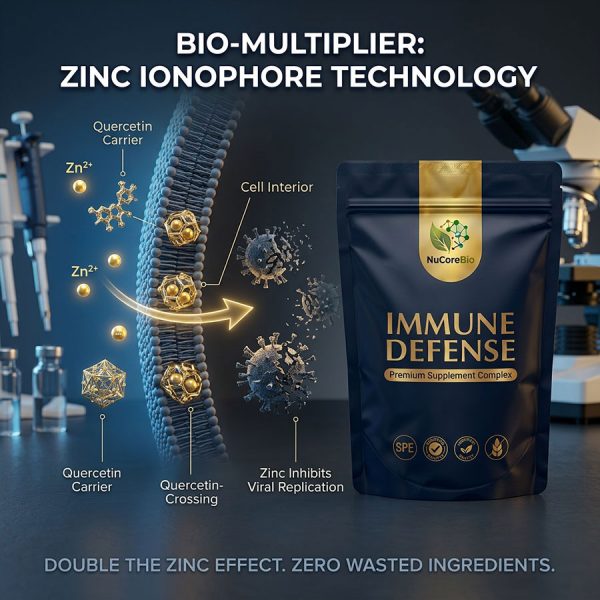 Bulk Immune Defense Powder | 10-in-1 Elderberry & Zinc Ionophore Supplement | OEM/ODM Clinically Proven Cold & Flu Relief