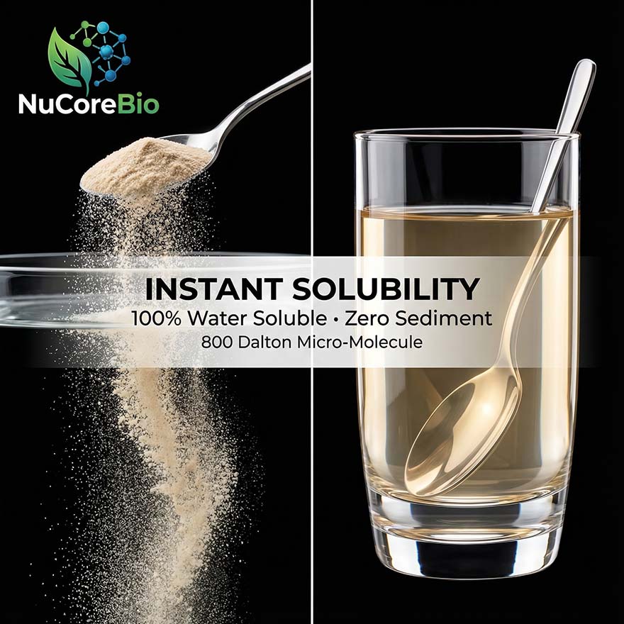 Pure Sea Cucumber Peptide Powder | <1000 Dalton Oligopeptide | Immune Support OEM/ODM | GMP Certified Marine Collagen Bulk |  Sea Cucumber  Protein Peptide | - Image 4