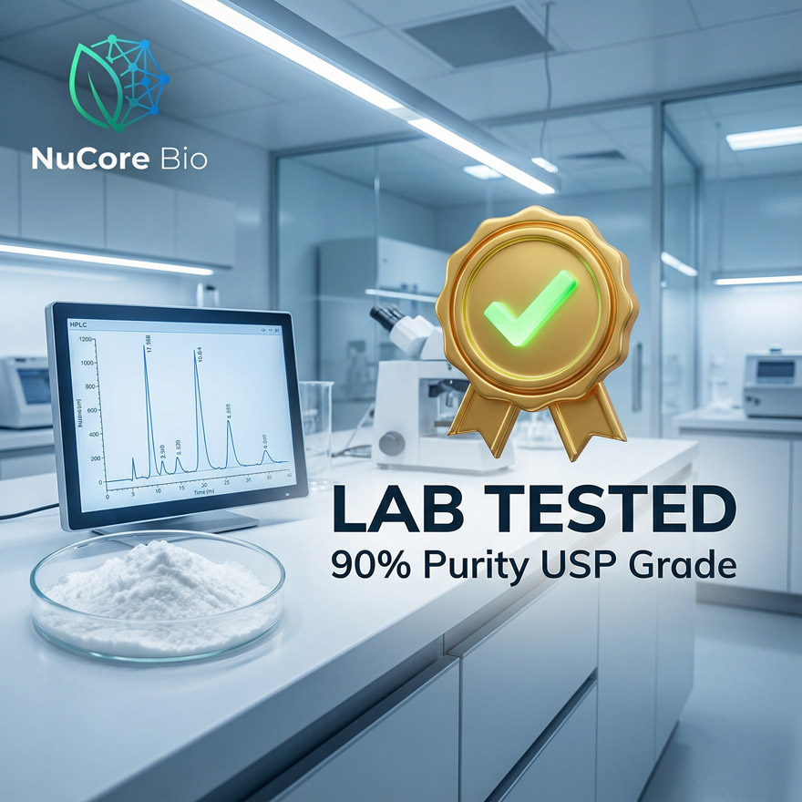 Bulk Chondroitin Sulfate Powder USP Grade | 90% Purity Joint Health Supplement | OEM Chondroitin Peptide Formula | Low MOQ Private Label Manufacturer | US Stock 2-5 Days Delivery | NuCore Bio Premium Cartilage Extract - Image 4