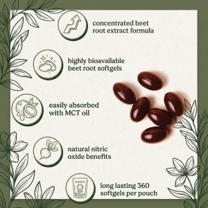 Bulk Beet Root Softgels with MCT Oil for Nitric Oxide Support | Custom Formula Health Supplement OEM/ODM | High Bioavailability Beetroot Extract Capsules | Private Label Nootropic & Athletic Performance Builder | Sustainable Recyclable Packaging Wholesale - Image 4