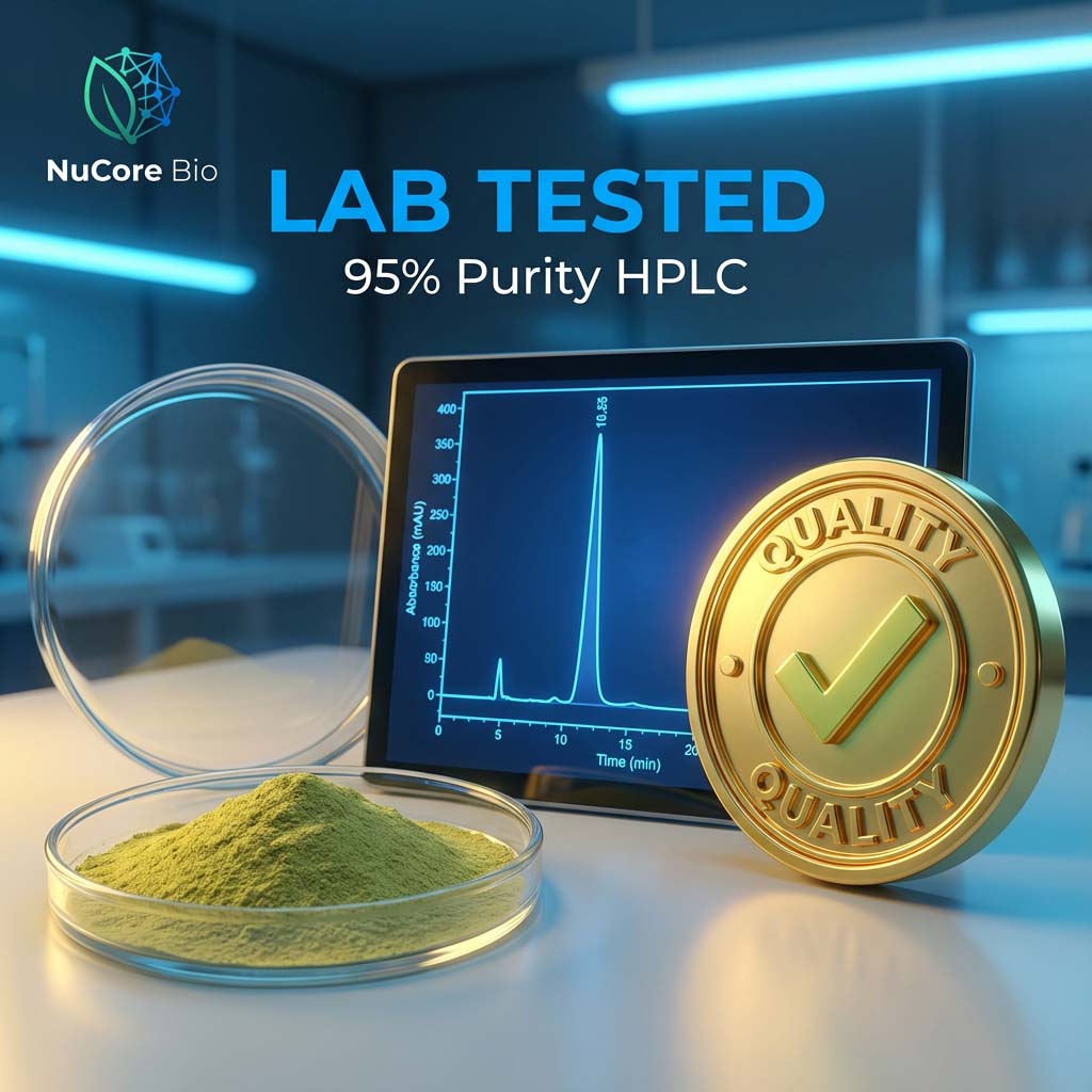 Quercetin Powder Bulk 95% Purity HPLC Tested | Sophora Japonica Extract Supplement | OEM ODM Private Label Service | Immune Support & Antioxidant | US Stock Fast Delivery 2-5 Days - Image 4