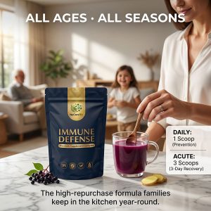 Bulk Immune Defense Powder | 10-in-1 Elderberry & Zinc Ionophore Supplement | OEM/ODM Clinically Proven Cold & Flu Relief - Image 6