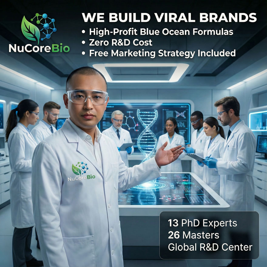 NuCoreBio Private Label Biotic-Cleanse Capsules | 50 Billion CFU Probiotic & PreforPro® Phage | B2B OEM/ODM Gut Health Supplement | Wholesale Digestive Enzymes & Kiwi Extract | Custom Formulation White Label Manufacturer - Image 4