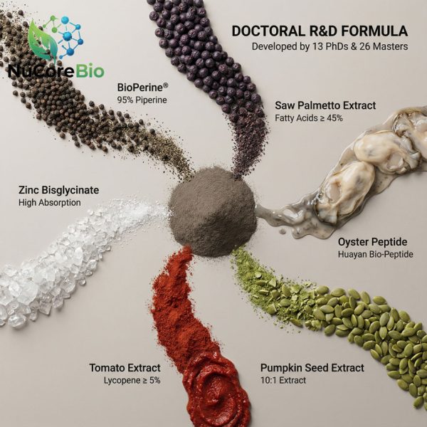 Private Label Prostate Support Supplement | OEM/ODM Oyster Peptide Capsule | Men's Health Vitality Manufacturer | Low MOQ Prosta-Vigor