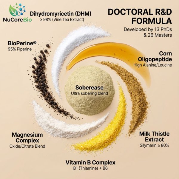 DHM Liver Support Supplement OEM/ODM: High Potency Corn Oligopeptide & 98% Dihydromyricetin Capsules | Private Label Anti-Hangover Recovery Formula | GMP Certified Bulk Sourcing for Wellness Brands & Distributors