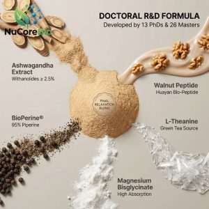 Stress Relief Supplement OEM/ODM: Ashwagandha Extract & Walnut Peptide Capsules for Anxiety | Private Label L-Theanine Sleep Aid Formula | Bulk Nootropic Sourcing | FDA & GMP Certified Bioactive Peptide Manufacturer - Image 5