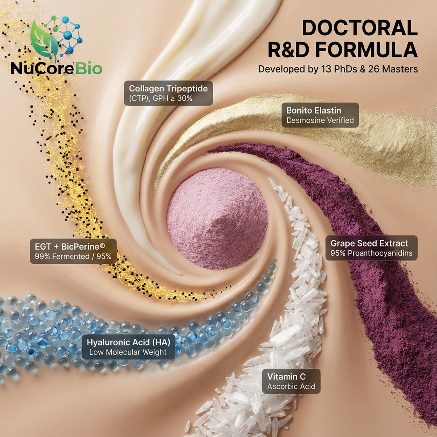 EGT Youth CodeCustom EGT Ergothioneine Collagen Tripeptide Capsules | High-Potency Anti-Aging Supplement OEM/ODM | Youth-Code Ultra Private Label Peptide Formula | GMP Certified Bulk Sourcing for Viral Beauty Brands - Image 5