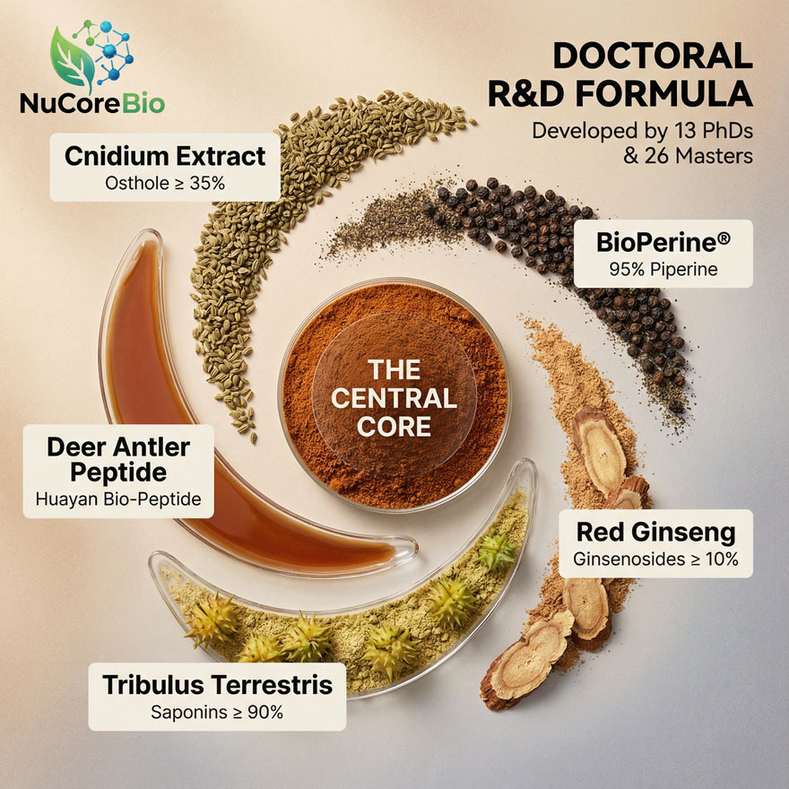 Custom Neuro-Spark Extreme Capsules: Huayan Bio-Peptide & Cnidium Extract (Osthole ≥35%) | OEM/ODM Active Peptide Nootropic Supplement | High-Potency Synapse Node Formula | GMP & ISO Certified Private Label Manufacturer | Extreme Sensation Boost - Image 5