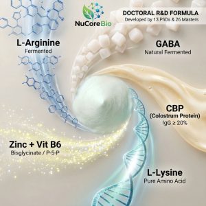 Night-Grow HGH Support Capsules: Fermented L-Arginine & Natural GABA | OEM/ODM Active Peptide Growth Supplement | High-Potency CBP (Colostrum Protein) Formula | GMP & ISO Certified Private Label Manufacturer | Peak Growth & Bone Elongation Support - Image 5