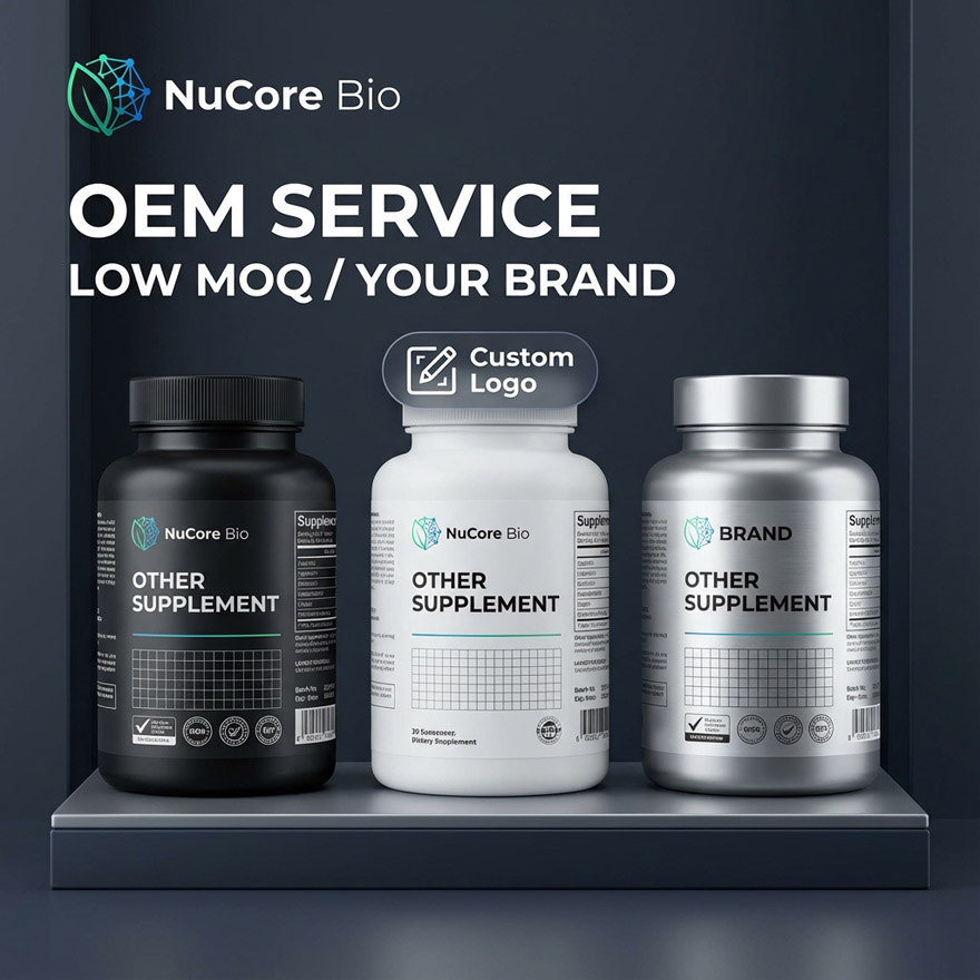 Custom Hyaluronic Acid Capsules OEM | Dual Molecular Weight Sodium Hyaluronate | Bio-Fermented High Purity Powder | Private Label Skin Hydration & Joint Support | High Flowability for Easy Filling | US Stock 2-5 Days Delivery | Low MOQ B2B Supplier - Image 5