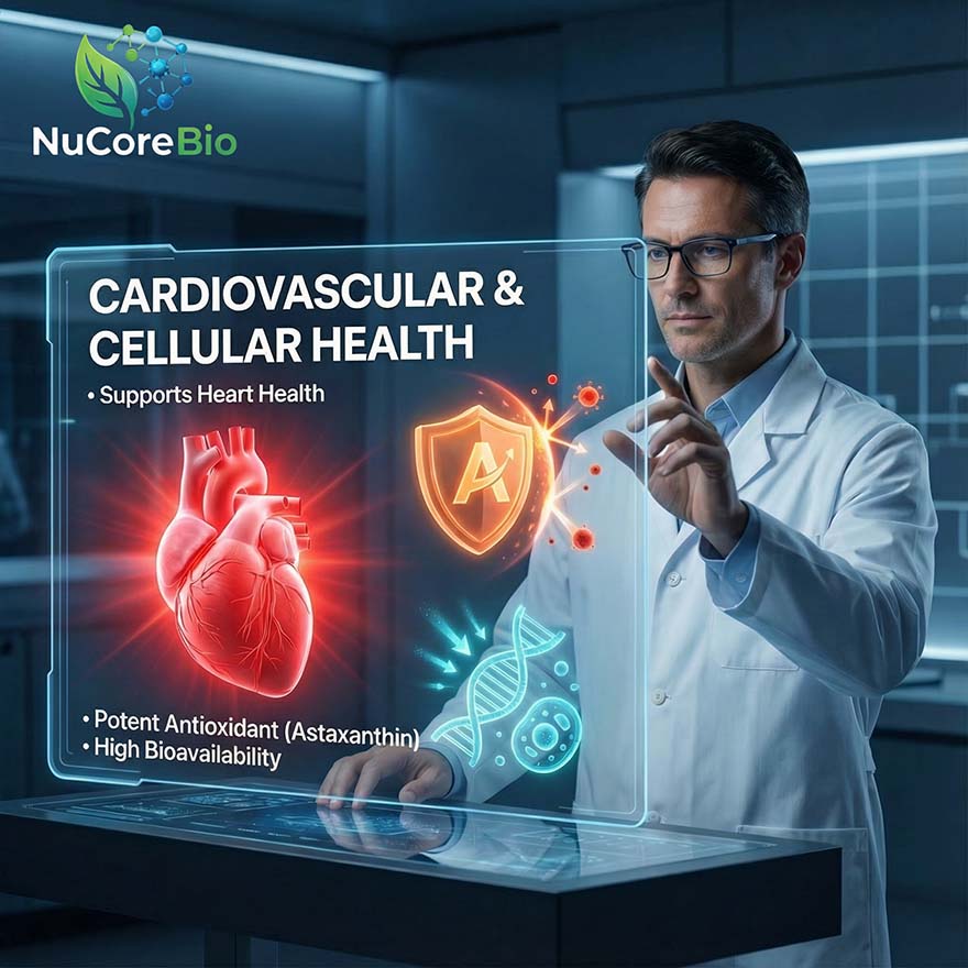 Antarctic Krill Peptide Powder Bulk OEM/ODM | 800-1000Da Small Molecule Krill Protein Extract | High Absorption Astaxanthin & Omega-3 Supplement | Sustainable Euphausia Superba Source for Heart & Joint Health | GMP Certified Private Label Manufacturer - Image 5