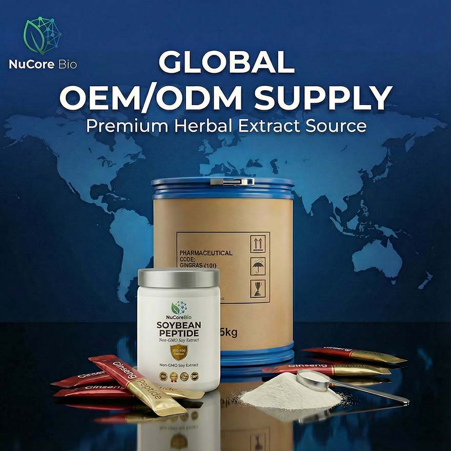 Bulk Soybean Peptide Powder | Small Molecule 300-500 Da Non-GMO Soy Protein Hydrolysate | Private Label Supplement OEM/ODM Supply | Soybean  Protein Peptide - Image 5