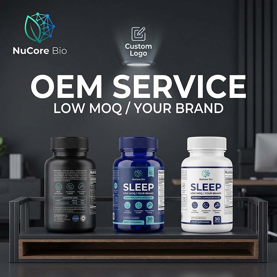 Melatonin Powder & Capsules | 99% Pure USP Grade Sleep Supplement | Private Label OEM/ODM Service | Active Peptide Series Synergist | US Stock Fast Shipping | Low MOQ Wholesale Custom Brand - Image 5