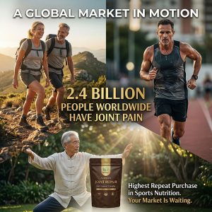 Bulk Active Joint Repair Peptides Powder | Private Label OEM/ODM Botanical Extract Supplement | Dual-Pathway Anti-Inflammatory COX-2 5-LOX | High Bioavailability Curcumin Boswellia MSM Glucosamine | Wholesale Joint Health Formulation for Sports Nutrition & Senior Care - Image 7