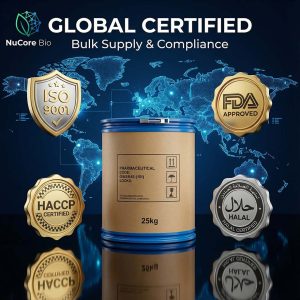 Hydrolyzed  Fish Collagen Peptide Powder | < 500 Da Hydrolyzed Marine Collagen Type I & III | Wild-Caught Pure Protein for Supplement OEM/ODM | High Solubility & Flowability | FDA/ISO/HACCP Certified Manufacturer Direct Supply - Image 6