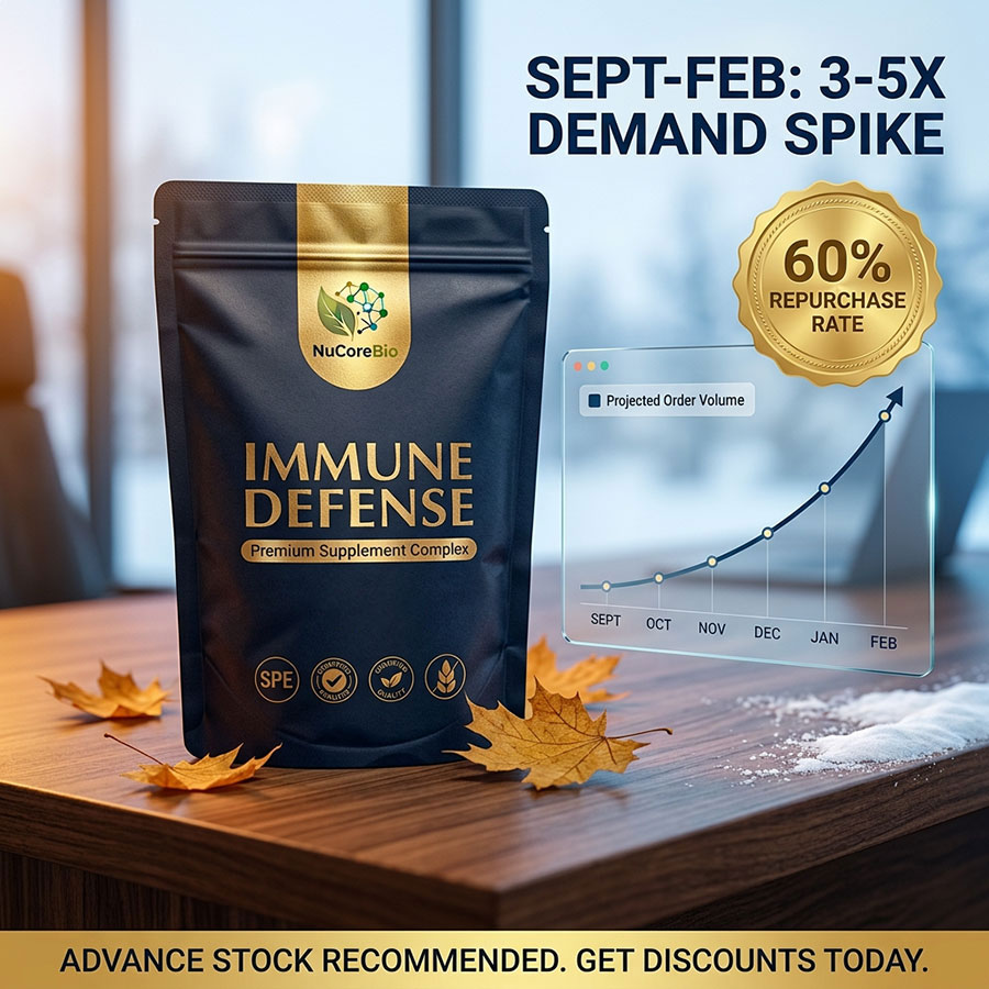 Bulk Immune Defense Powder | 10-in-1 Elderberry & Zinc Ionophore Supplement | OEM/ODM Clinically Proven Cold & Flu Relief - Image 8