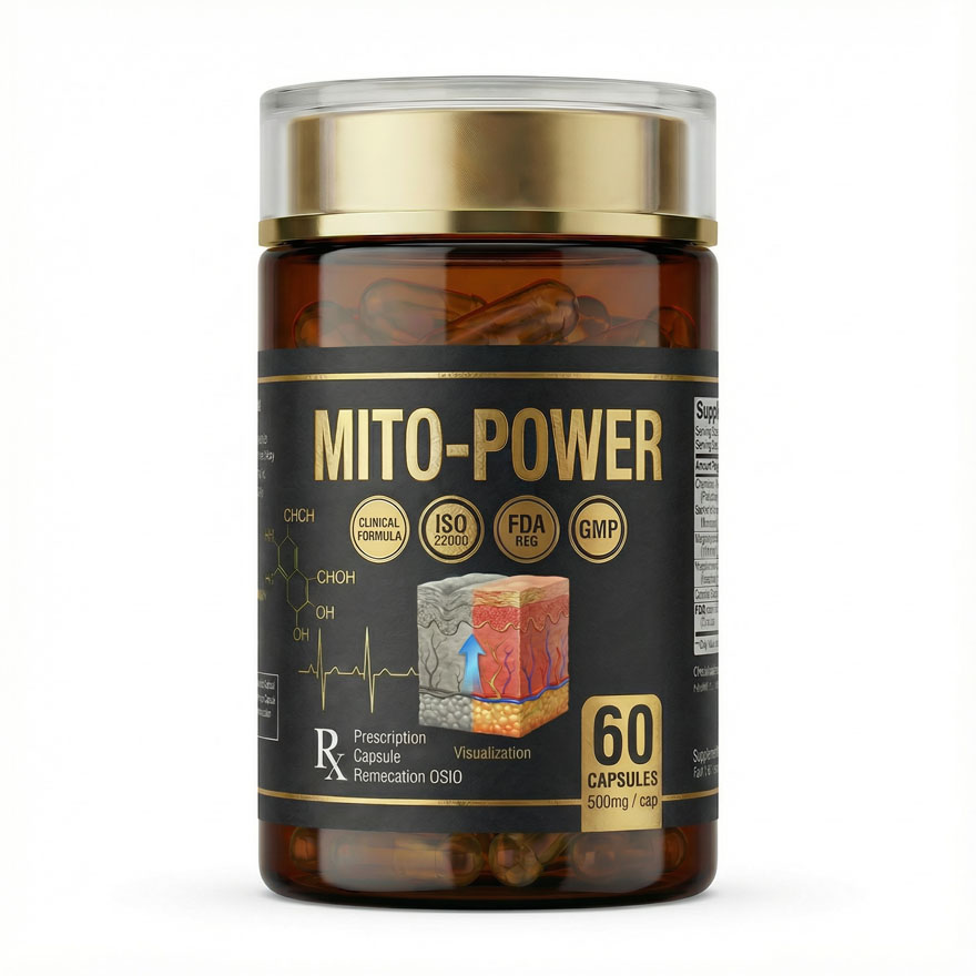 Urolithin A Mito-Power Capsules | Bulk OEM/ODM Mitochondrial Health Supplement | High-Purity PQQ & Corn Oligopeptide Formula | Private Label Longevity Nutratech | Cellular Energy & Anti-Aging Sourcing | Low MOQ - Image 8