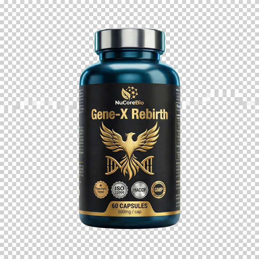 NuCoreBio Gene-X Rebirth: Anti-Aging Beta-NMN 99.9% & Ginseng Peptide Supplement | Private Label Longevity ODM/OEM Solution, Low MOQ, GMP Certified DNA Repair Capsules, High-Profit NMN Formula - Image 7