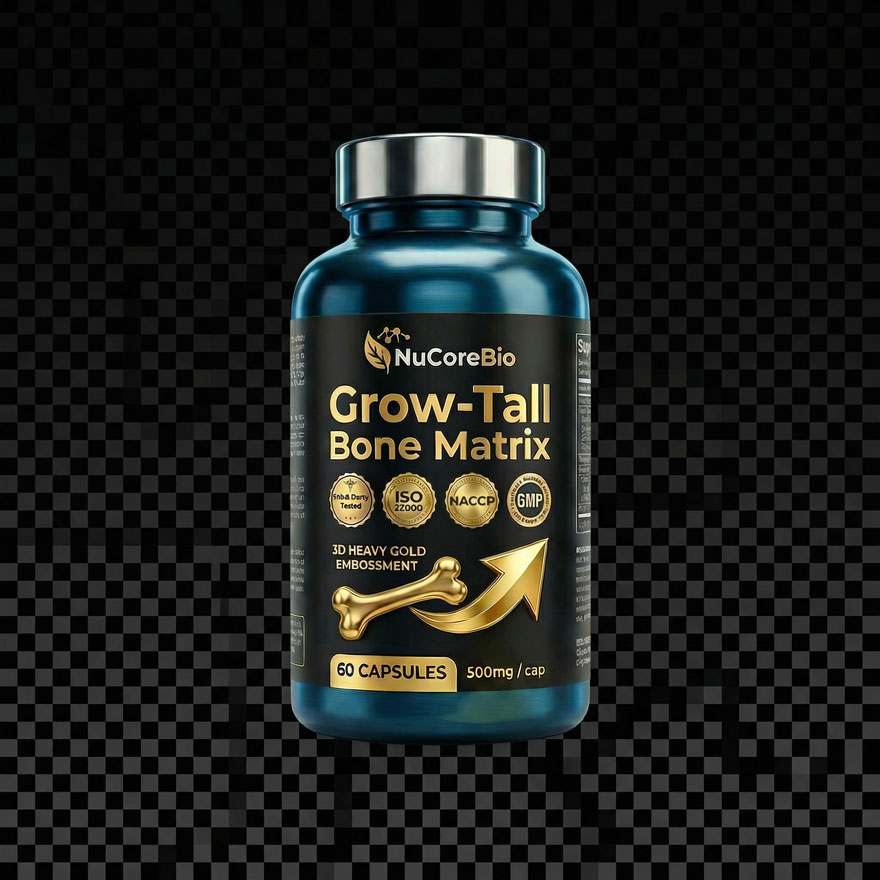 Premium Bone Collagen Peptide Grow-Tall Supplement: Custom OEM/ODM Formula with Egg Yolk Peptide & Vitamin K2 MK7 | High-Purity Bioactive Peptides for Bone Density | FDA/GMP Certified Manufacturer, Low MOQ White Label Solution for Global Brands - Image 7