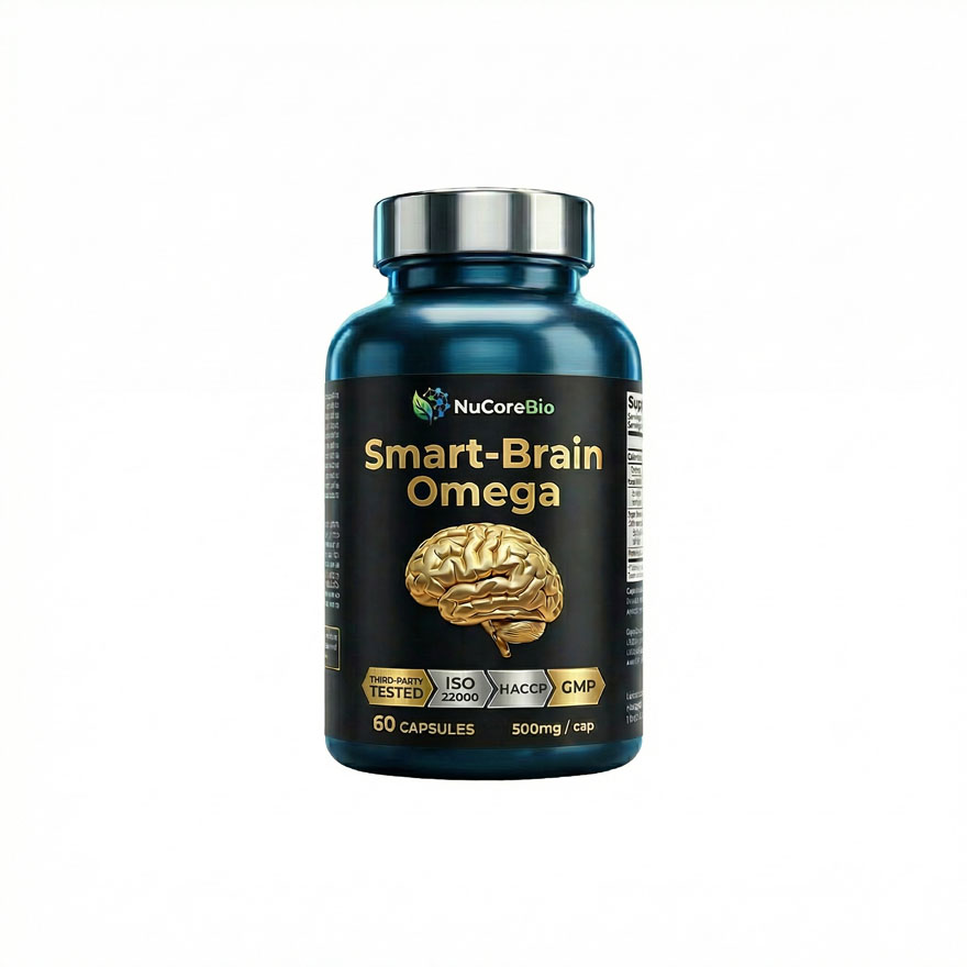 Premium Walnut Peptide & Algae DHA Smart-Brain Supplement | Custom Nootropic Formula OEM/ODM | High-Purity Bioactive Peptides for Focus - Image 7